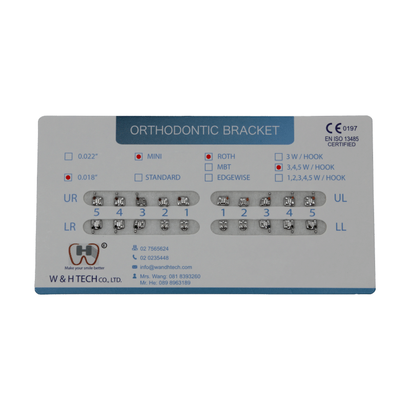 Orthodontic Bracket - 0.018