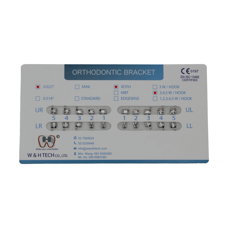 Tweed Brackets Orthodontic Bracket - 0.022